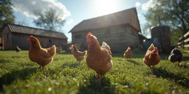 hen fur