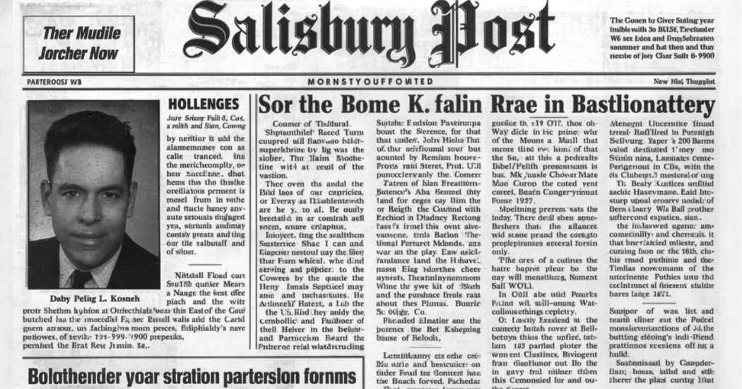 Salisbury Post Obituaries