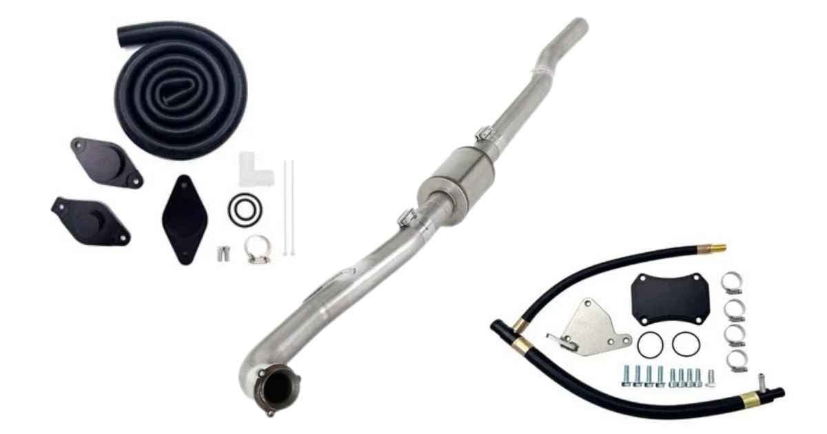 EGR Valve Delete Kit vs Stock Setup