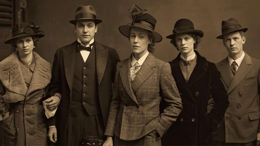 old 1900 , 2000 fashion