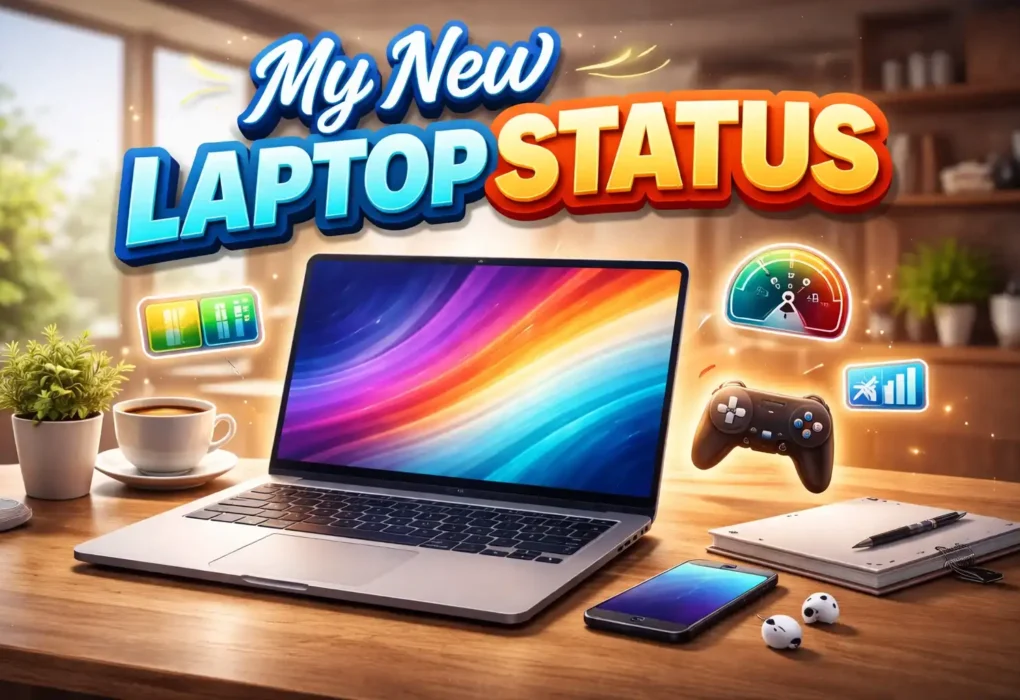 My New Laptop Status