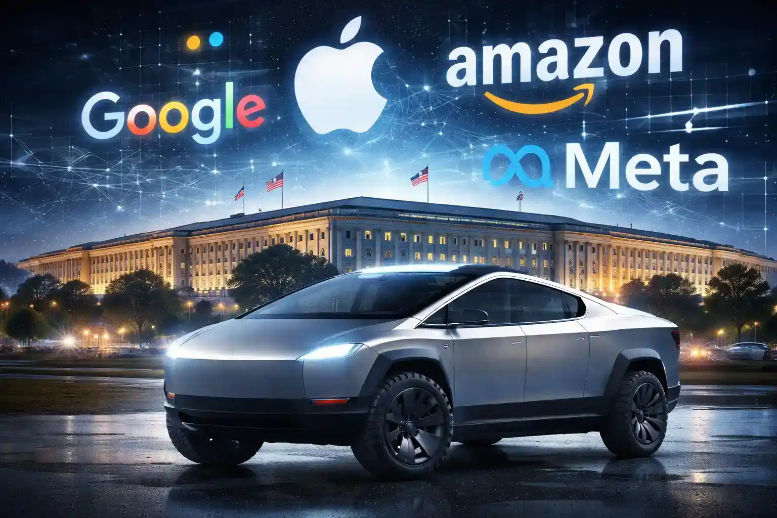 Pentagon, Big Tech, and Tesla Cybertruck