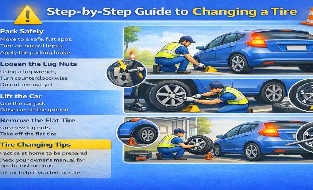Step-by-Step Guide to Changing a Tire
