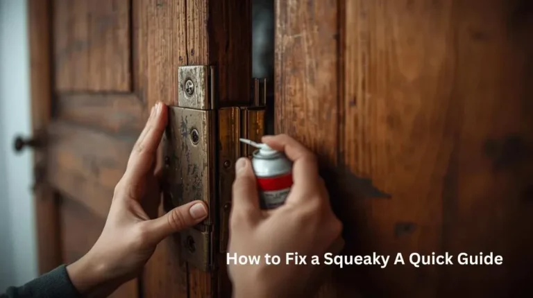 How to Fix a Squeaky Door in 5 Minutes