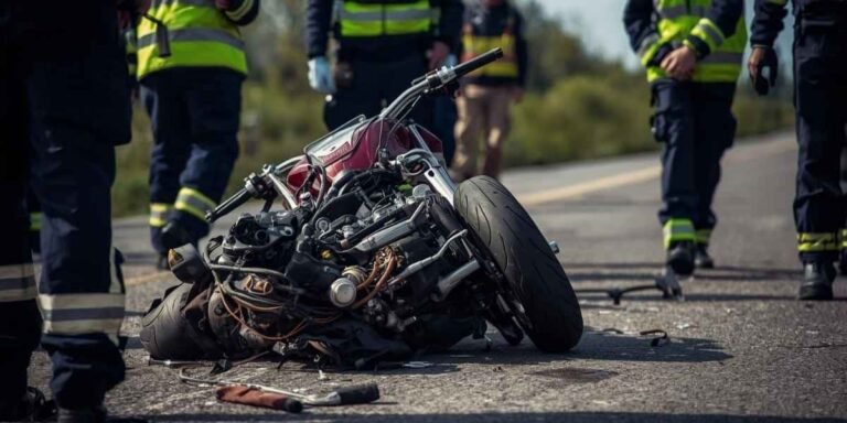 Motorcycle accident
