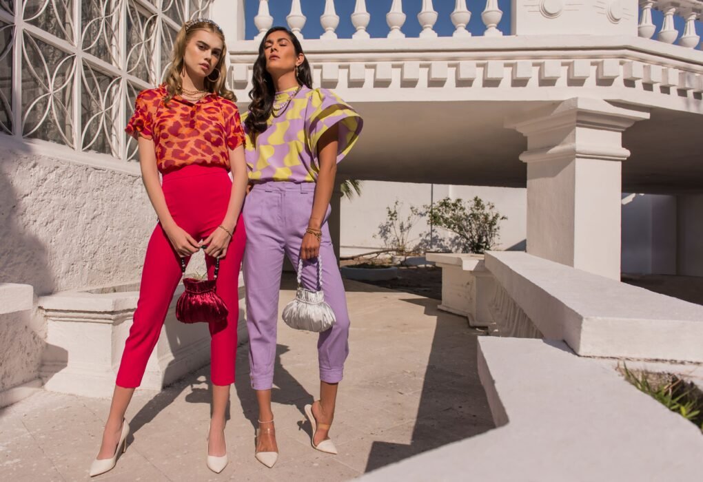 Fashion signature looks and trends featuring vibrant outfits