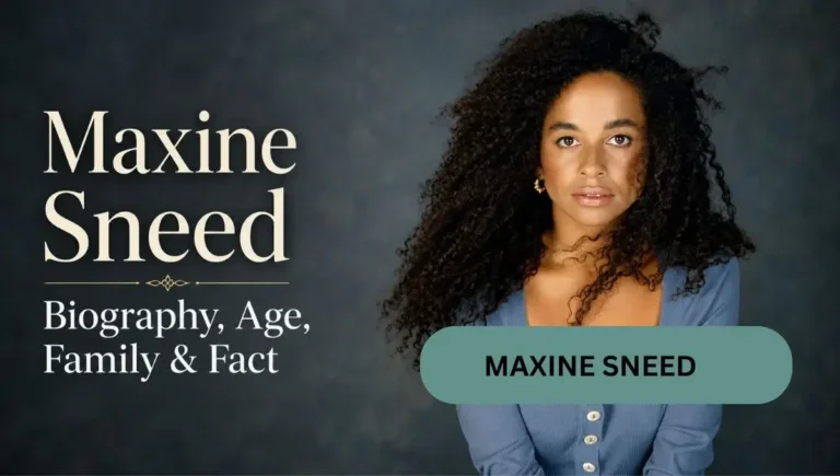 Maxine Sneed Biography, Age, Family & Fact