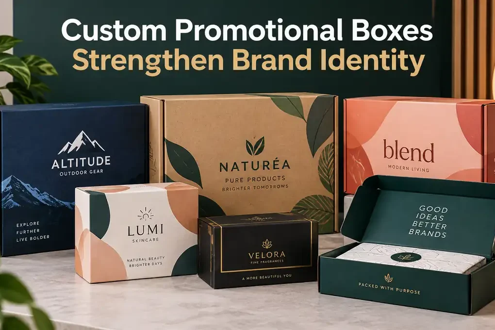 Custom Promotional Boxes That Strengthen Brand Identity 
